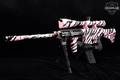 DPMS Panther Arms Model A-15 5.56mm NATO Pink Tiger Stripe in Fair Condition Image 2