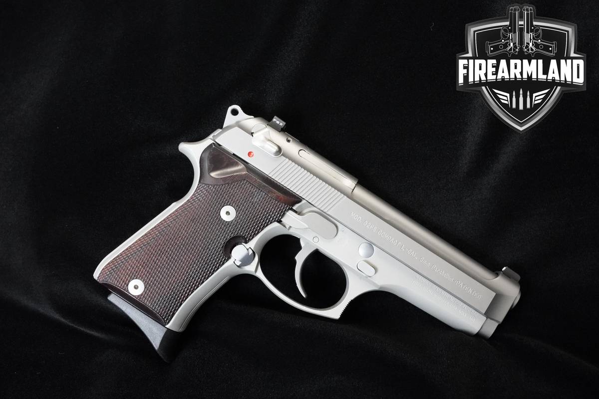 NICE! 2000 Beretta 92FS Compact-L Inox 9mm 4.25" Inox Beretta 92 +5 MAGS