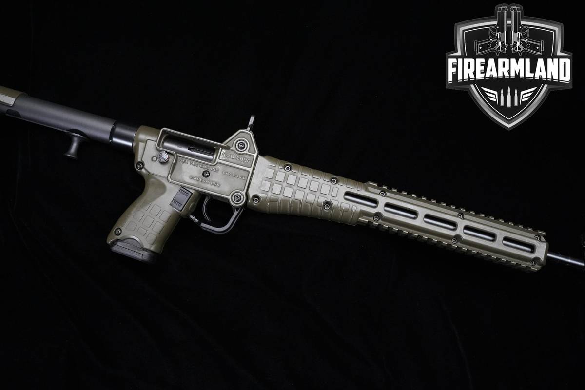 Kel-Tec Sub2000 Gen 2 G19/23 Variant 9mm 16.25" OD Green Kel-Tec