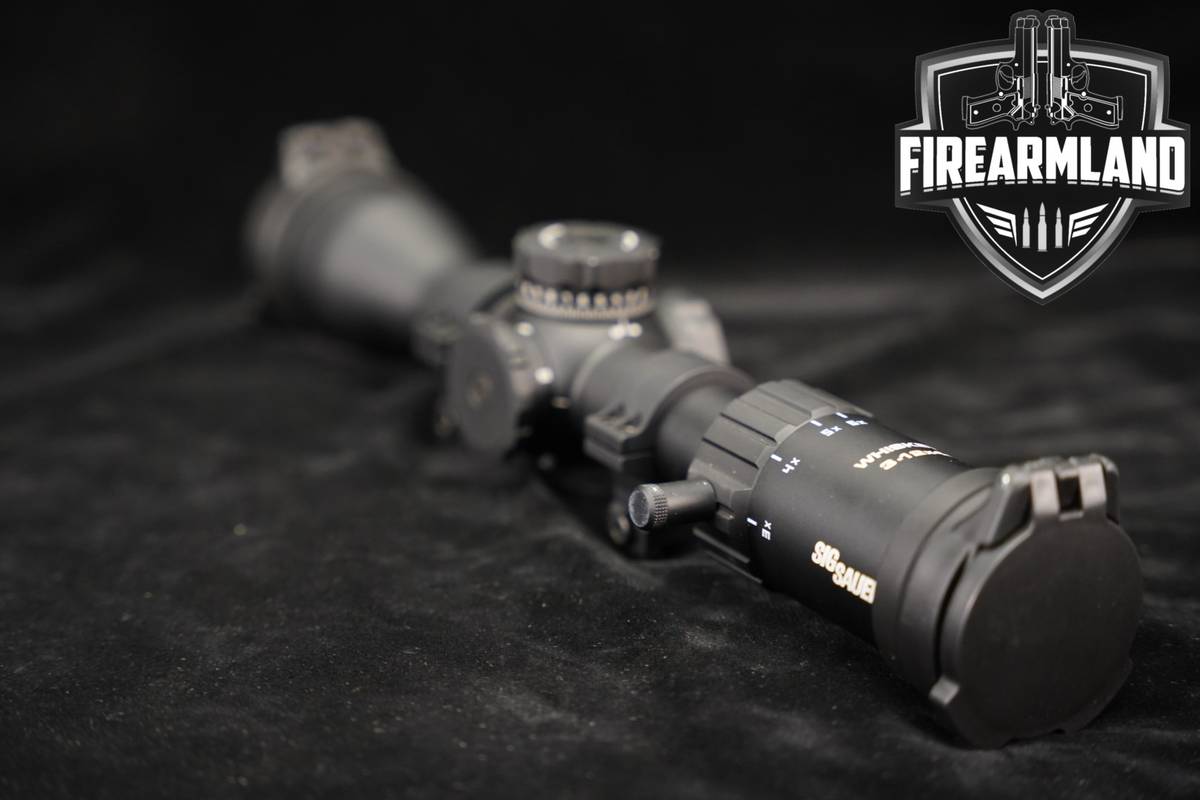 Sig Sauer Whiskey4 3-12x44 SFP BDC-1 Reticle 30mm Tube MOA Scope Whiskey 4