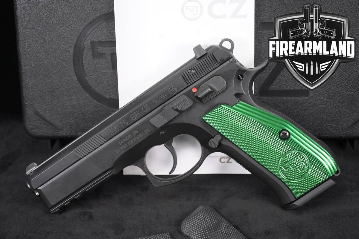 CZ 75 SP-01 9mm 4.6 Black Polycoat CZ75 SP01 +ORIG CASE