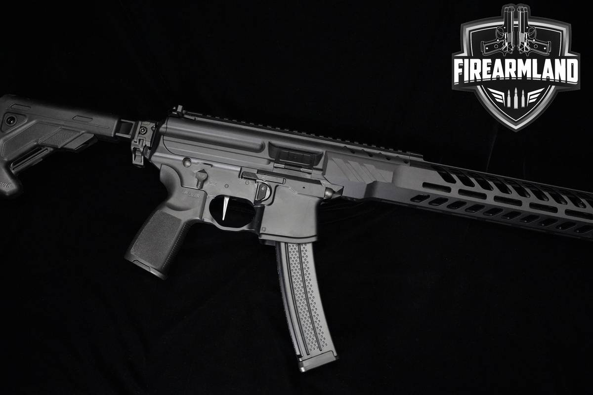 Sig Sauer MPX PCC 9mm AR-9 AR Black Hard Coat Anodized MPX AR-9-AR +2 MAGS