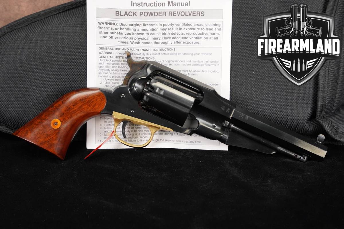 A Uberti 1858 Remington New Model Army Sheriff 44 5.5" M1858 +ORIG BOX
