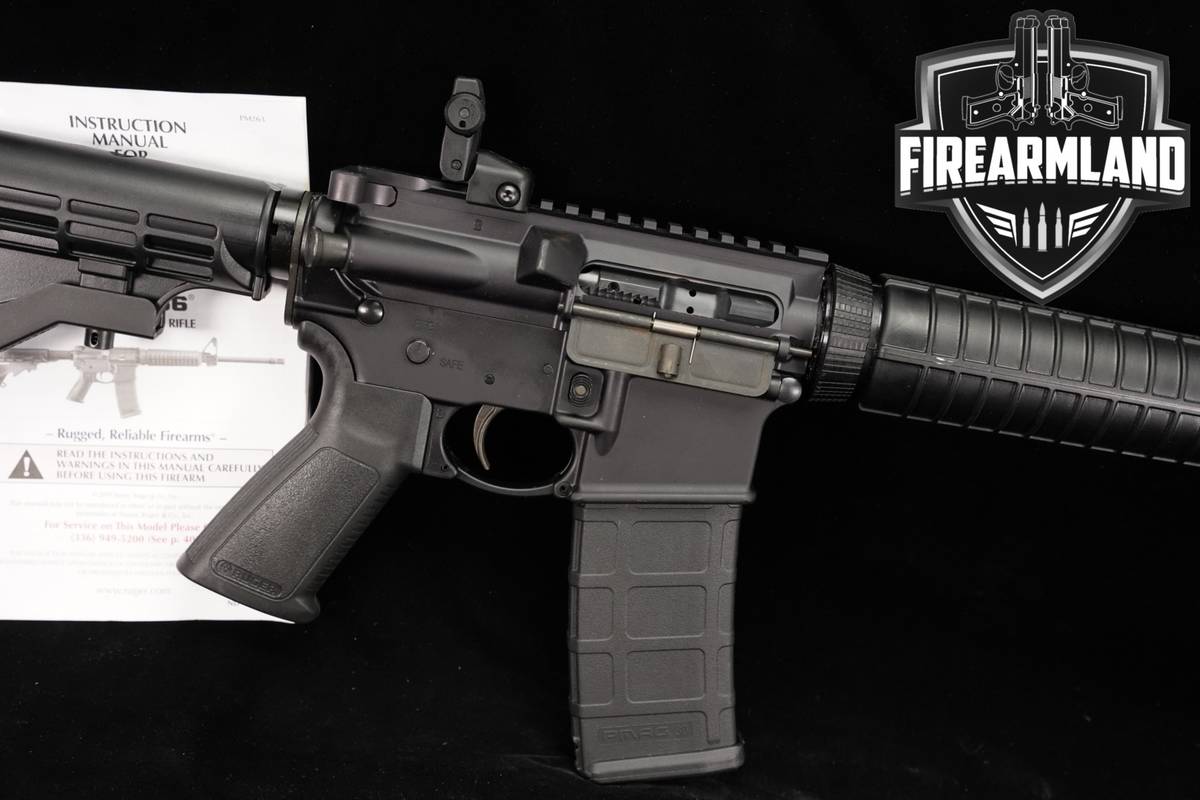 Ruger AR-556 5.56 NATO AR15 15 16.10" AR556