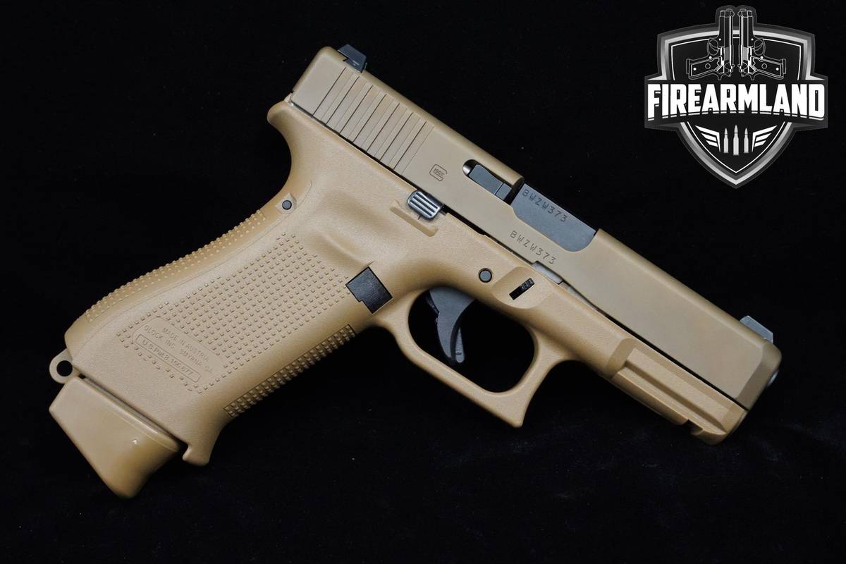 Glock 19X 9mm Coyote nPVD Glock-19X Crossover G19-X G19X 3 MAGS & ORIG CASE