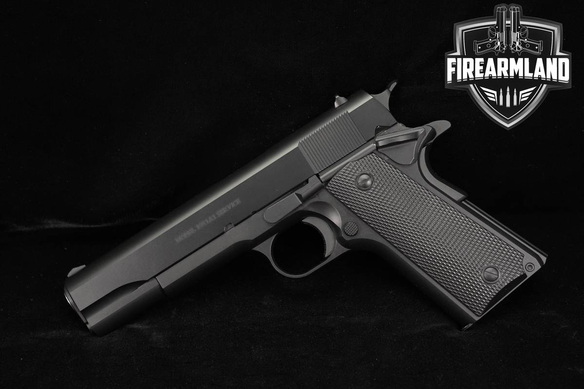 Tisas 1911 A1 Service 45 ACP 5" 1911A1 +6 MAGS & ORIG CASE
