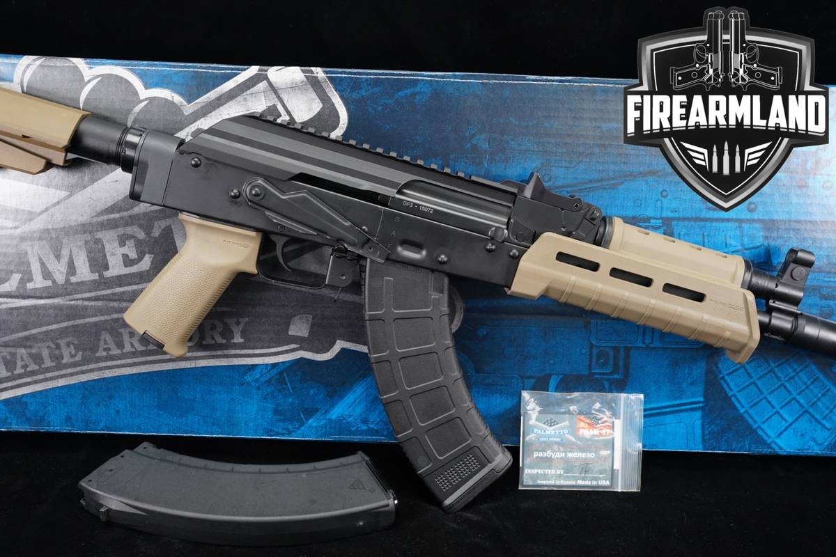 Palmetto State Armory PSA AK-P7 GF3 7.62x39 AKM 10.3" Black & FDE +2 MAGS