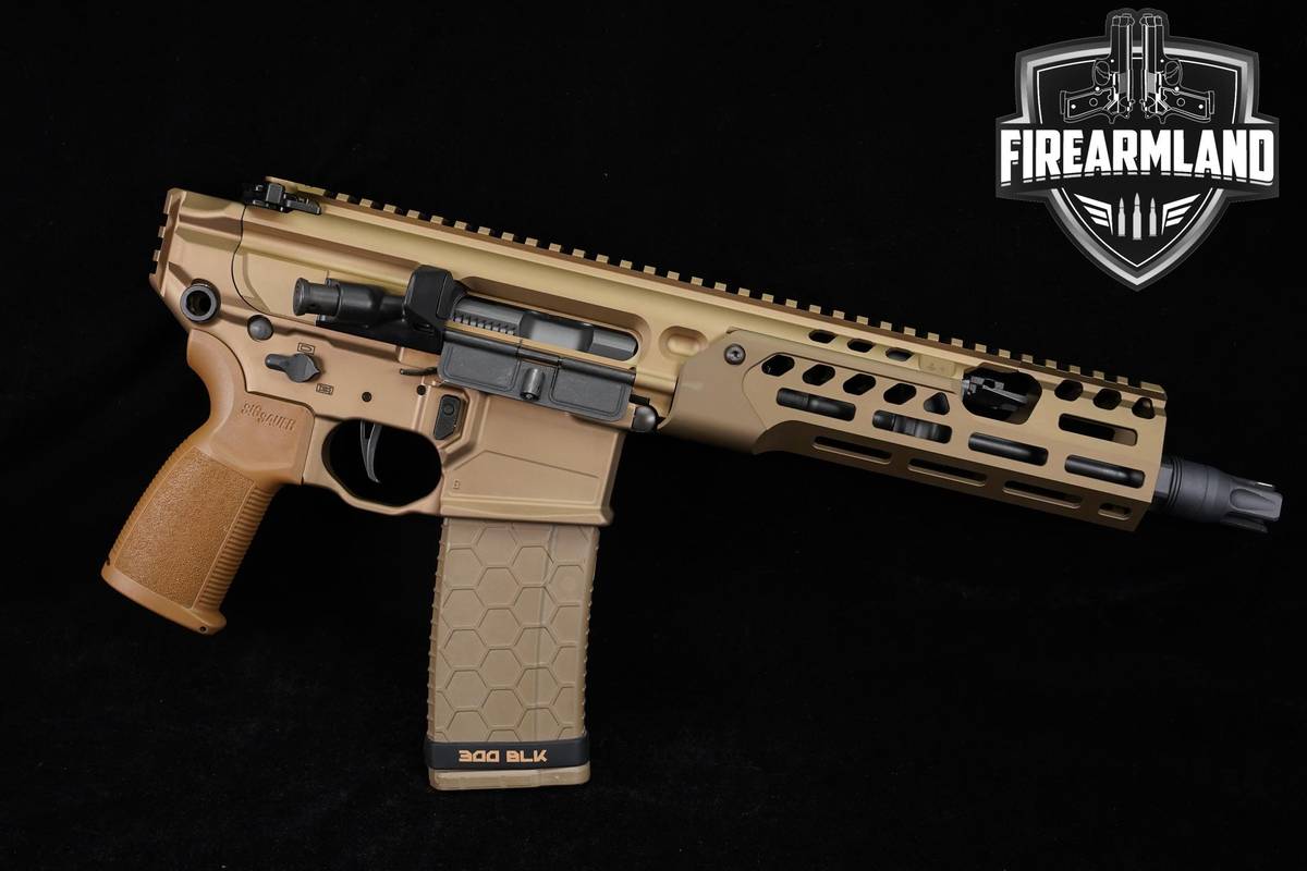 Sig Sauer MCX-SPEAR LT 300 Blackout 9" Coyote Tan Sporting Defense Pisol