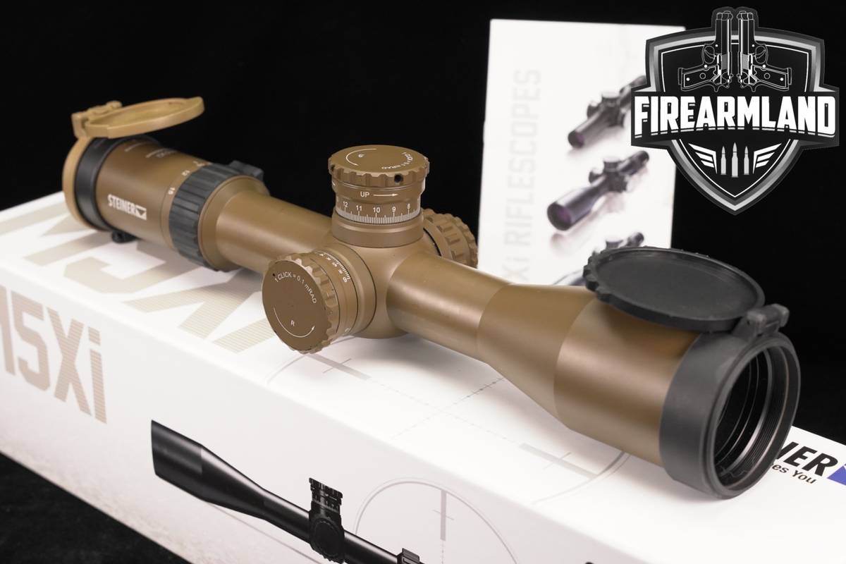 Steiner Optics M5Xi 3-15x50 Red Illumination Horus H59 FFP MRAD Scope +BOX