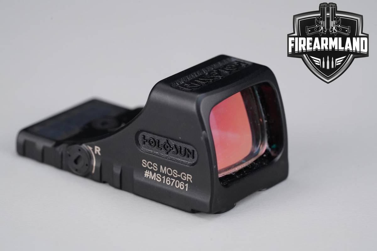 Holosun SCS MOS-GR 2 MOA Green Dot & 32 MOA Circle Reticle