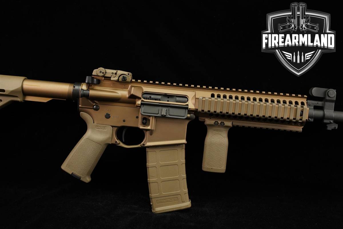 Colt LE6940 5.56 NATO AR-15 AR15 16" Coyote Tan Quad-Rail LE-6940