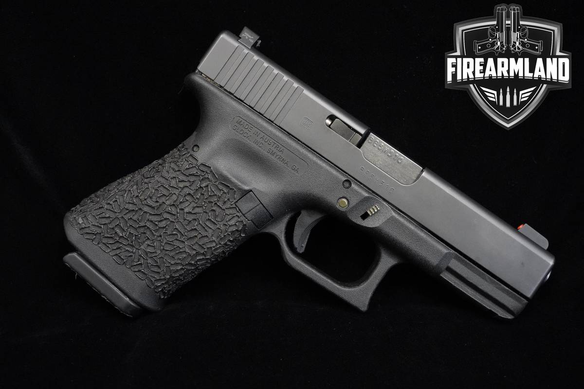 Glock 19 Gen3 9mm 4.02" Stippled Glock G19 Gen-3 +ORIG CASE & HOLSTER