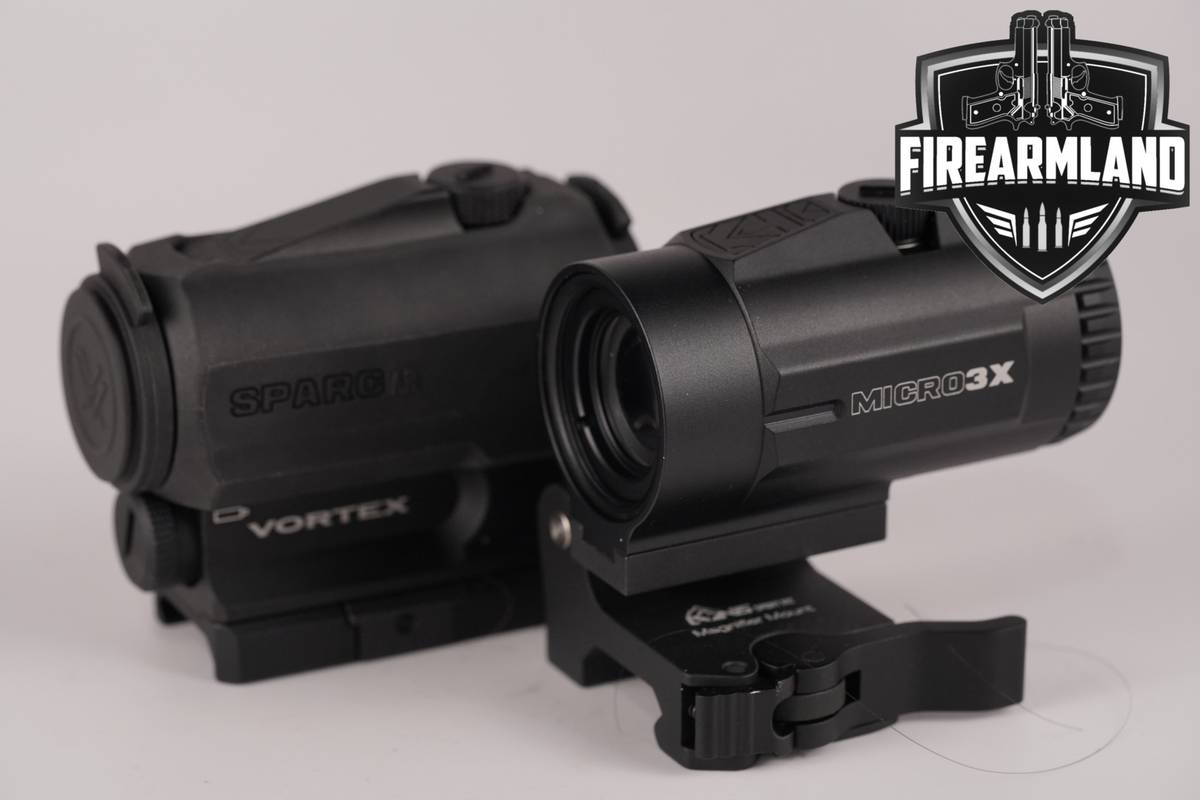 Vortex Optics Sparc AR & Micro3X Magnifier Combo 2 MOA Red Dot 3x +ORIG BOX