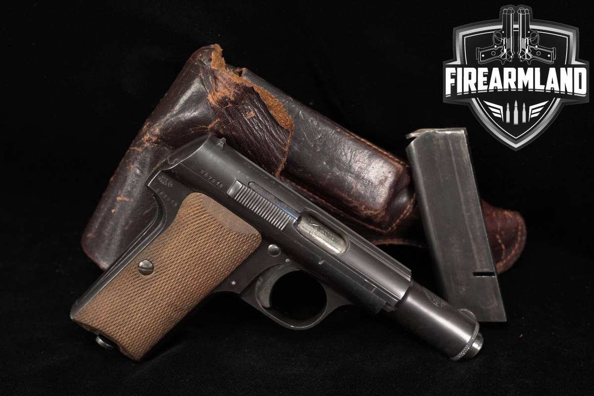 WWII 1943 Astra Model 300 German Contract WaA251 Accepted Eibar 380ACP