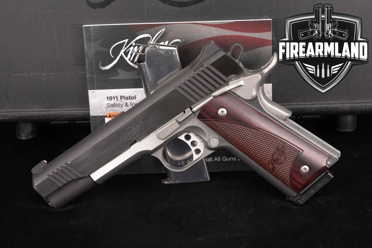 Kimber Custom II Two-Tone 45 ACP 1911 5" +2 MAGS & ORIG CASE