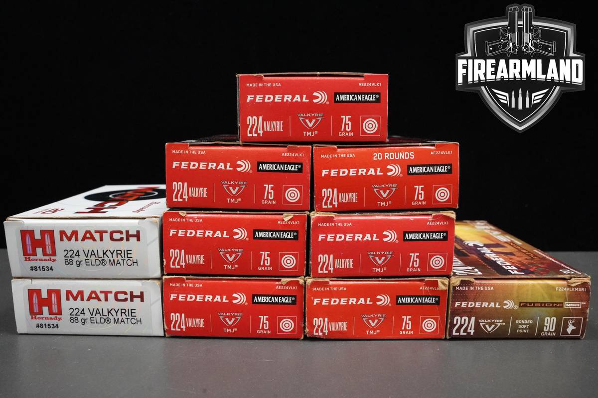 224 Valkyrie Ammo 224-Valkyrie Ammunition 200 ROUNDS