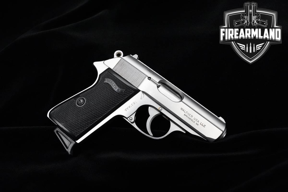 ORIG CASE Walther PPK/S 380 ACP 3.35" Stainless Pistol 2MAGS & HOLSTER