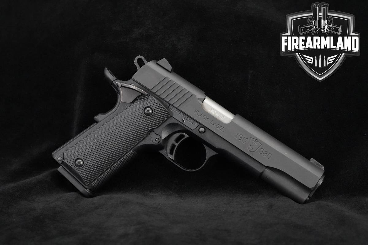 Browning 1911-380 Black Label Full 380 ACP 4.25" Browning 2MAGS & ORIG CASE