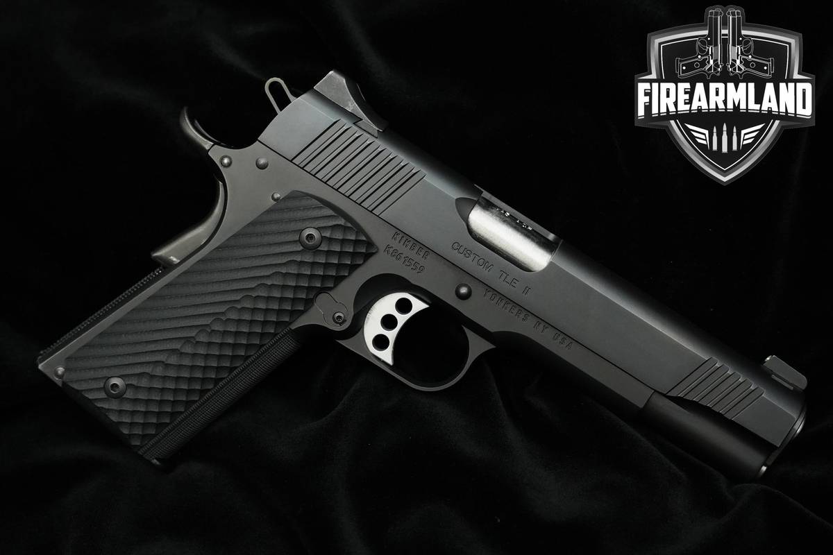 Kimber Custom TLE II 45 ACP 5" 1911 Custom II TLE +3 MAGS & ORIG CASE