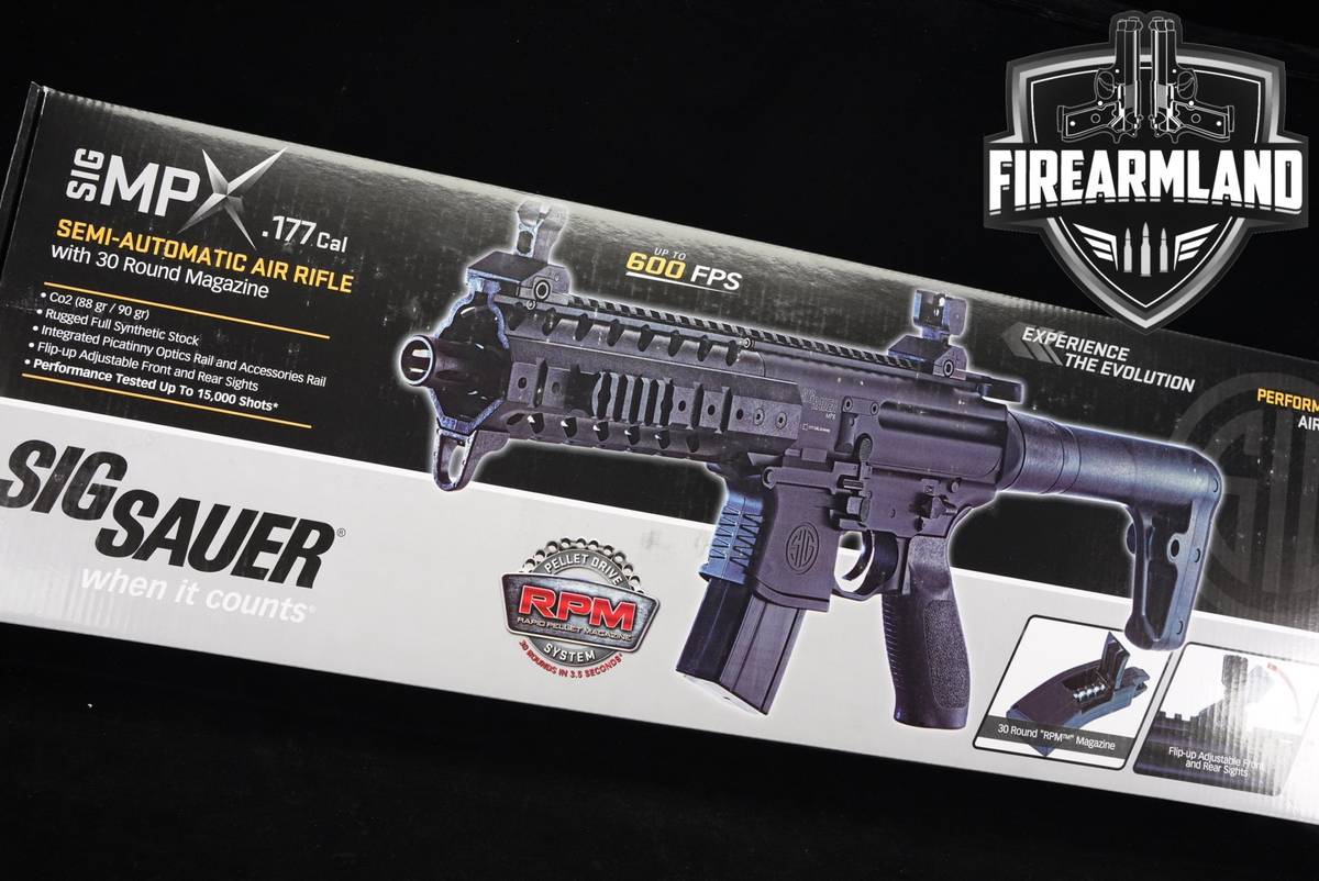 UNFIRED Sig Sauer MPX Air Rifle 177 AIRGUN +ORIG BOX