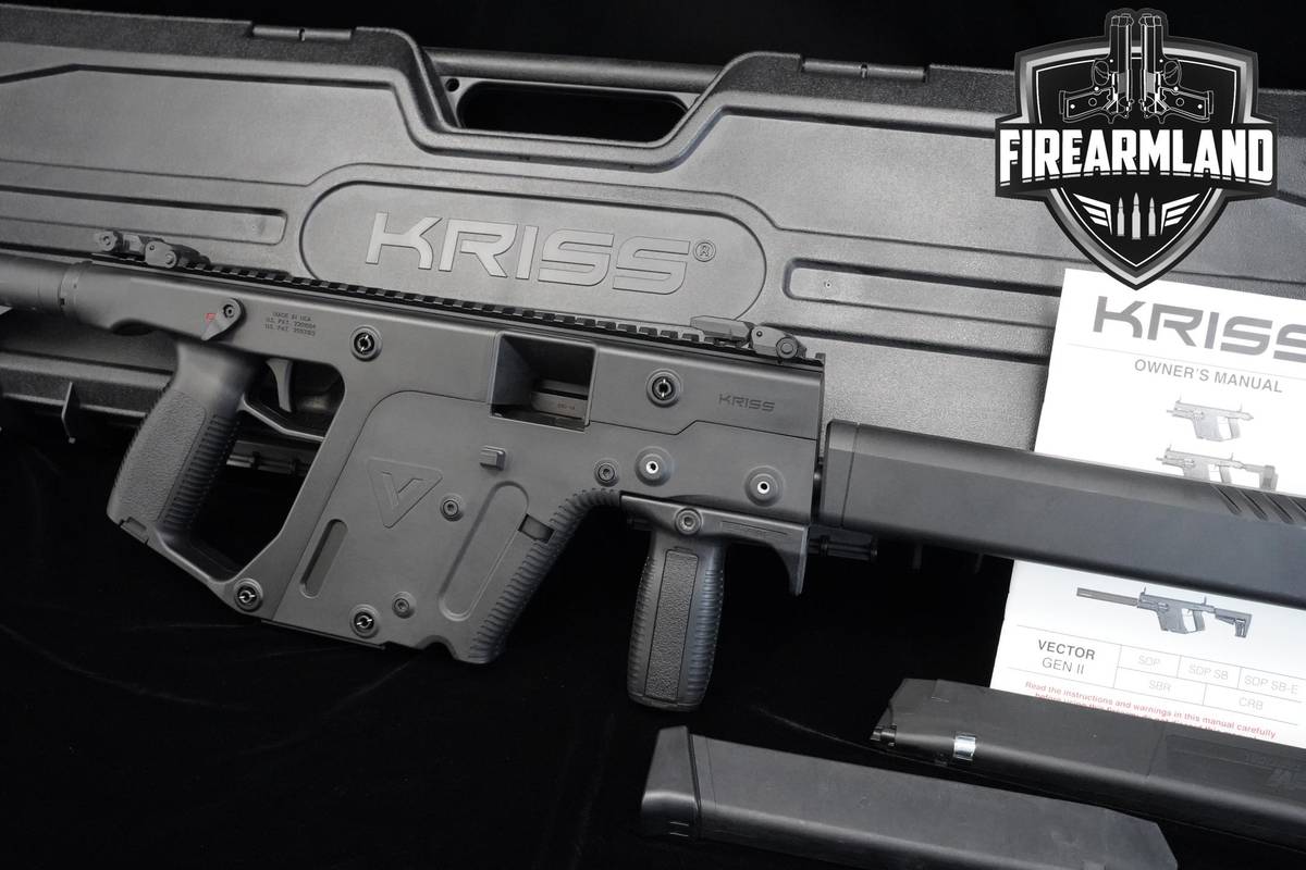 KRISS Vector CRB Gen 2 45 ACP 16" KRISS +2 MAGS & ORIG CASE