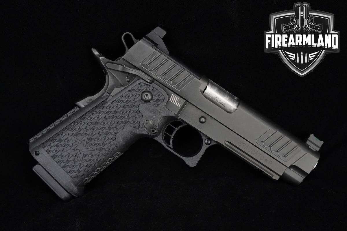 Staccato (STI) P DUO 2011 9mm 1911 4.4" Staccato P 1911 ORIG CASE & HOLSTER