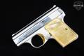 1967 FN Herstal (FNH) Baby Browning .25 ACP (6.35mm) Nickel Plated in Very Good Condition Image 2