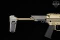 Q Honey Badger Pistol .300 AAC Blackout (7.62x35mm) Two-Tone Gold & Grey in Excellent Condition Image 5