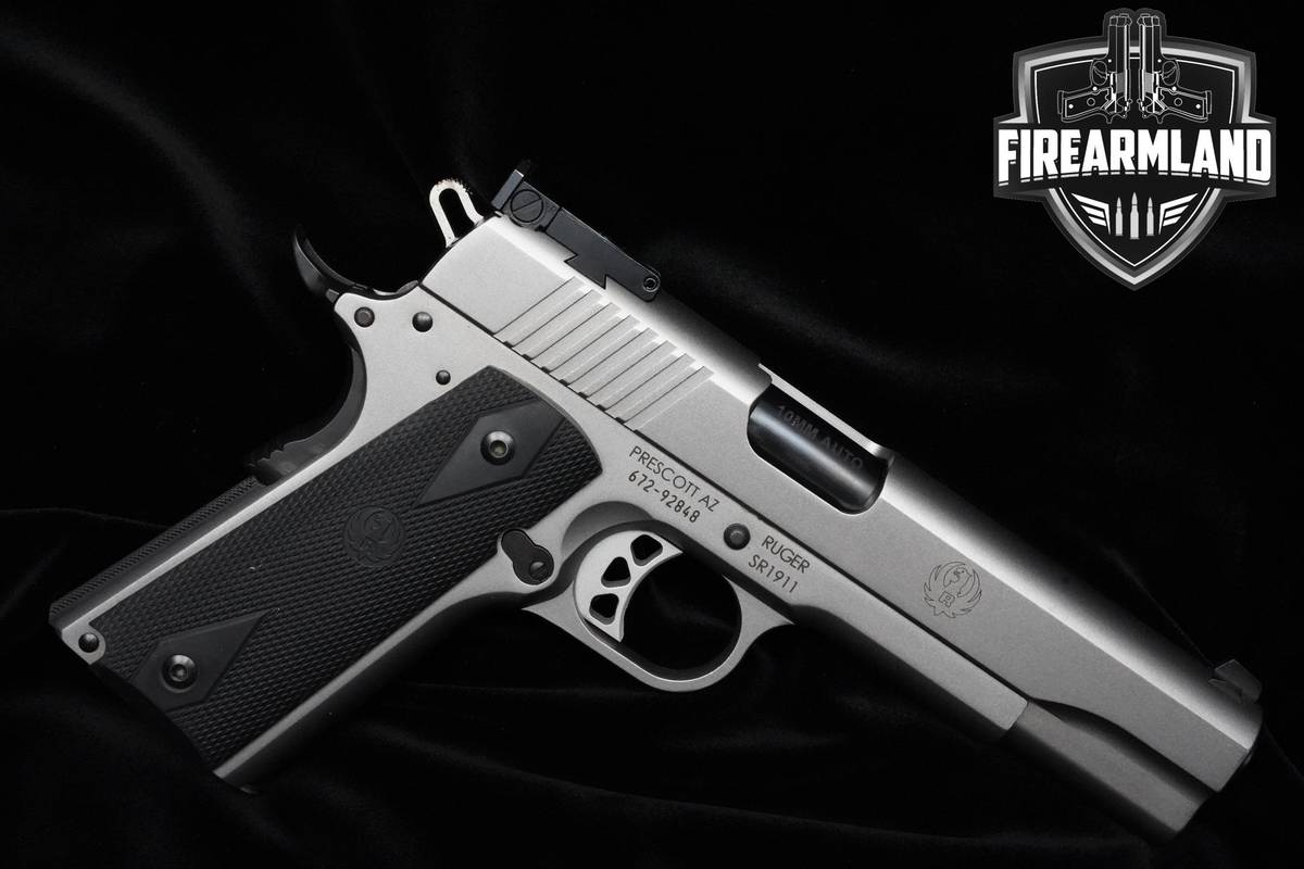 Ruger SR1911 Target 10mm 5" 1911 Ruger-SR1911 SR-1911 2MAGS & ORIG BOX