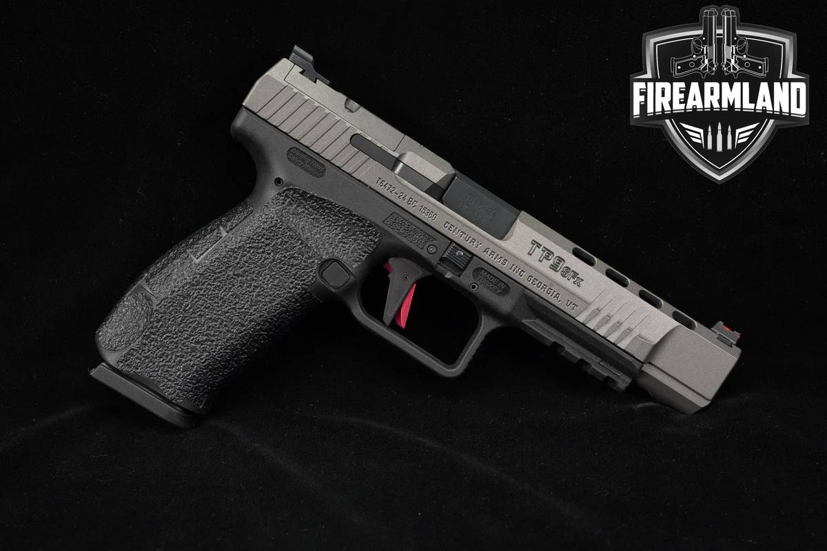 Canik (Century Arms) TP9SFX Pistol 9mm 5.2" Tungsten +4 Mags & OEM Case