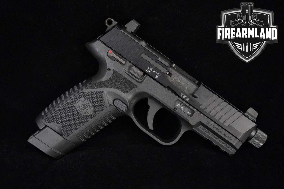 FN Model 502 Tactical 22LR 4.6" Threaded BBL FN 502-Tactical FN502 +OG CASE