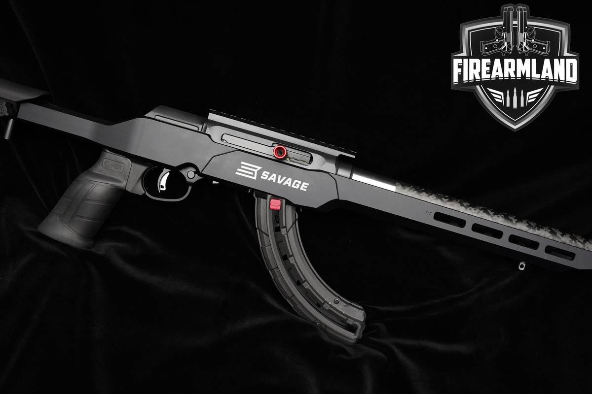 Savage Arms A22 Precision 22LR Savage Rifle 22-LR A22 5MAGS