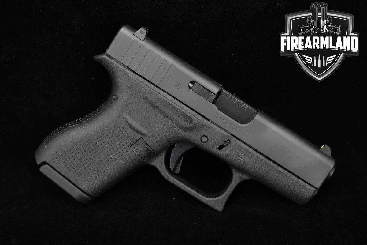 Glock 42 380 ACP 3.41" Glock G43 G-43 +2 MAGS & ORIG CASE