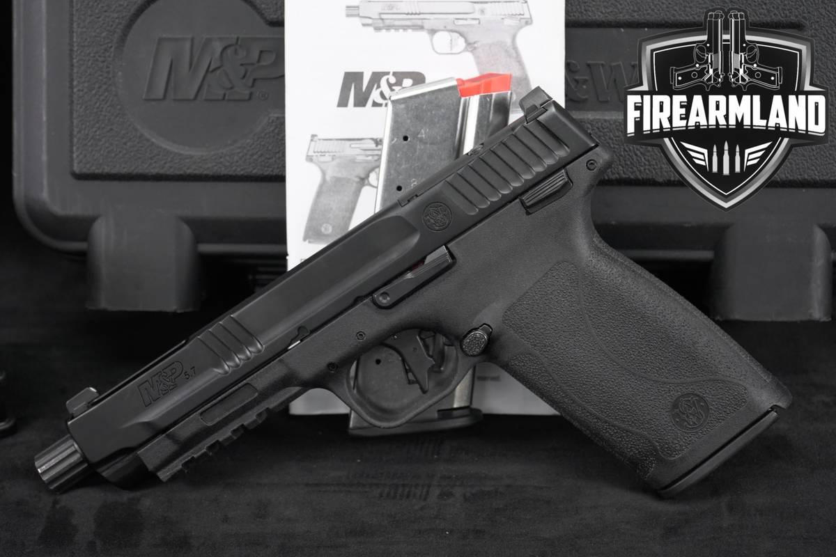 Smith & Wesson M&P 5.7 S&W 5.7x28 Optics-Ready THREADED +2 MAGS & ORIG CASE