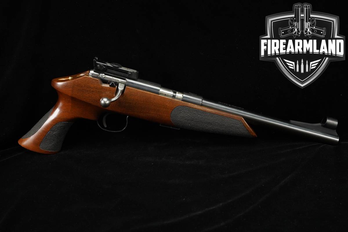 Anschutz Exemplar 22LR 10" Blued & Walnut Match 64 WEST GERMAN +ORIG BOX