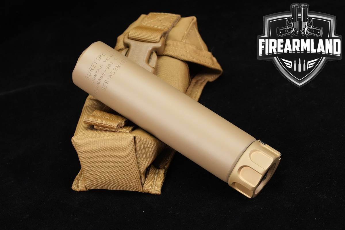 SureFire SOCOM556-SB2 FDE 5.56mm NATO Suppressor