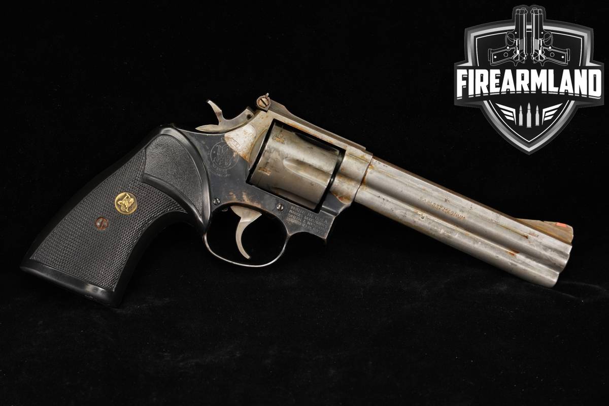 1981 Smith & Wesson Model 586 No‑Dash S&W 357 Magnum 6" DA/SA