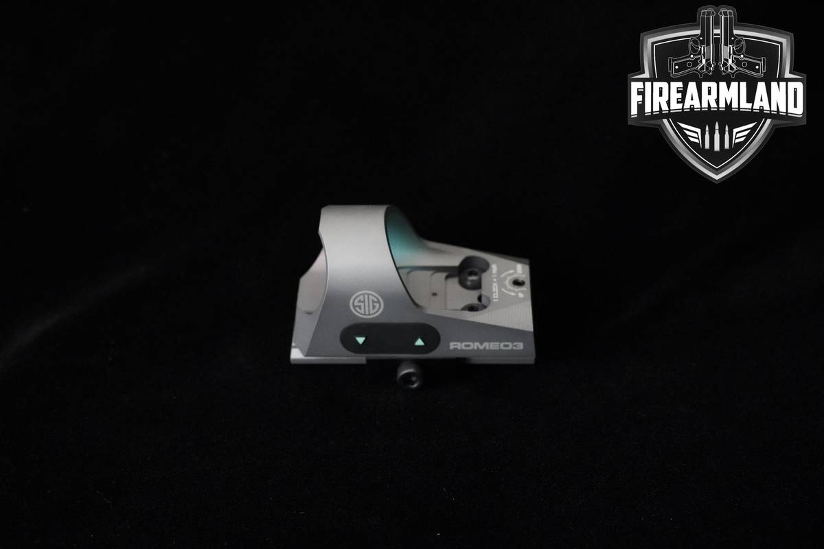 Sig Sauer Romeo3 1X25mm 3 MOA Red Dot Gray OPTIC Romeo-3