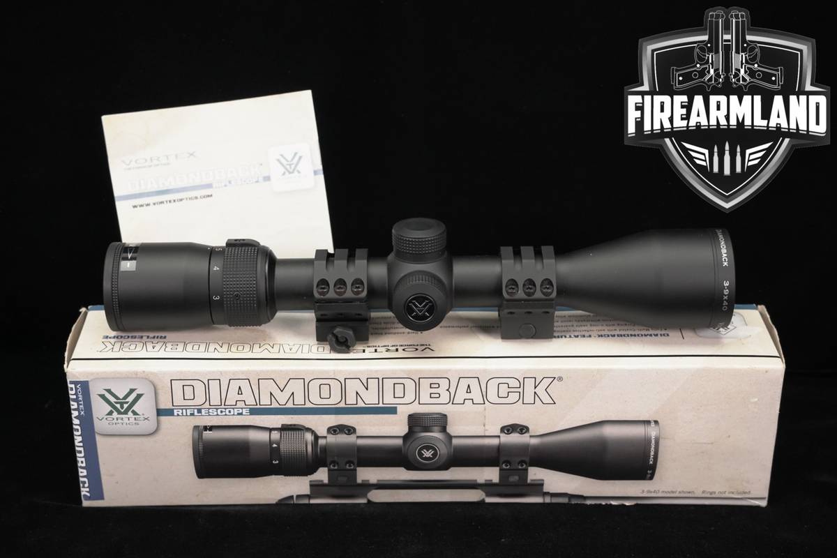 Vortex Optics Diamondback 3-9x40mm SFP V-Plex (MOA) Reticle Scope DB