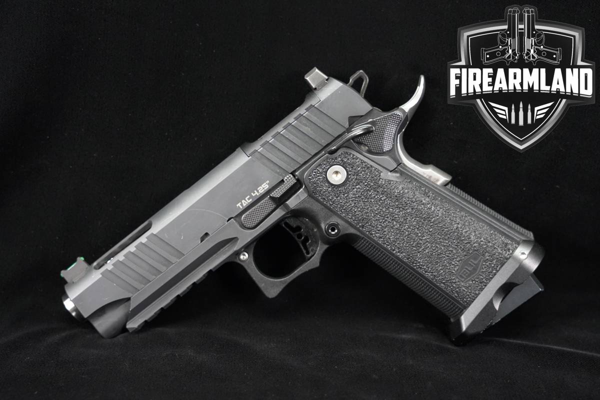 Bul Armory SAS II TAC 9mm 1911 4.25 Bull 2011 Optic-Ready +2 MAGS & OG CASE