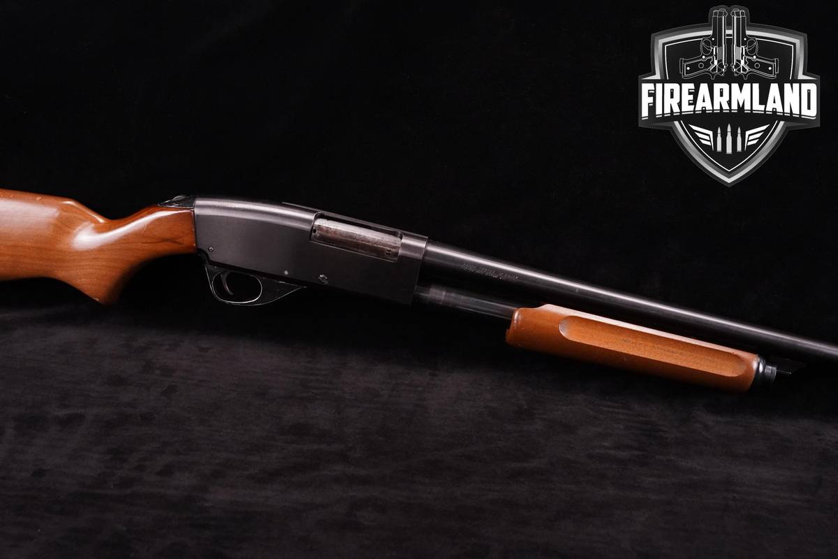 VINTAGE 1970's Savage Arms Model 67 Series D 12-Gauge 28" Blued & Hardwood
