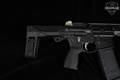 Q Sugar Weasel .300 AAC Blackout (7.62x35mm) Black in Good Condition Image 3