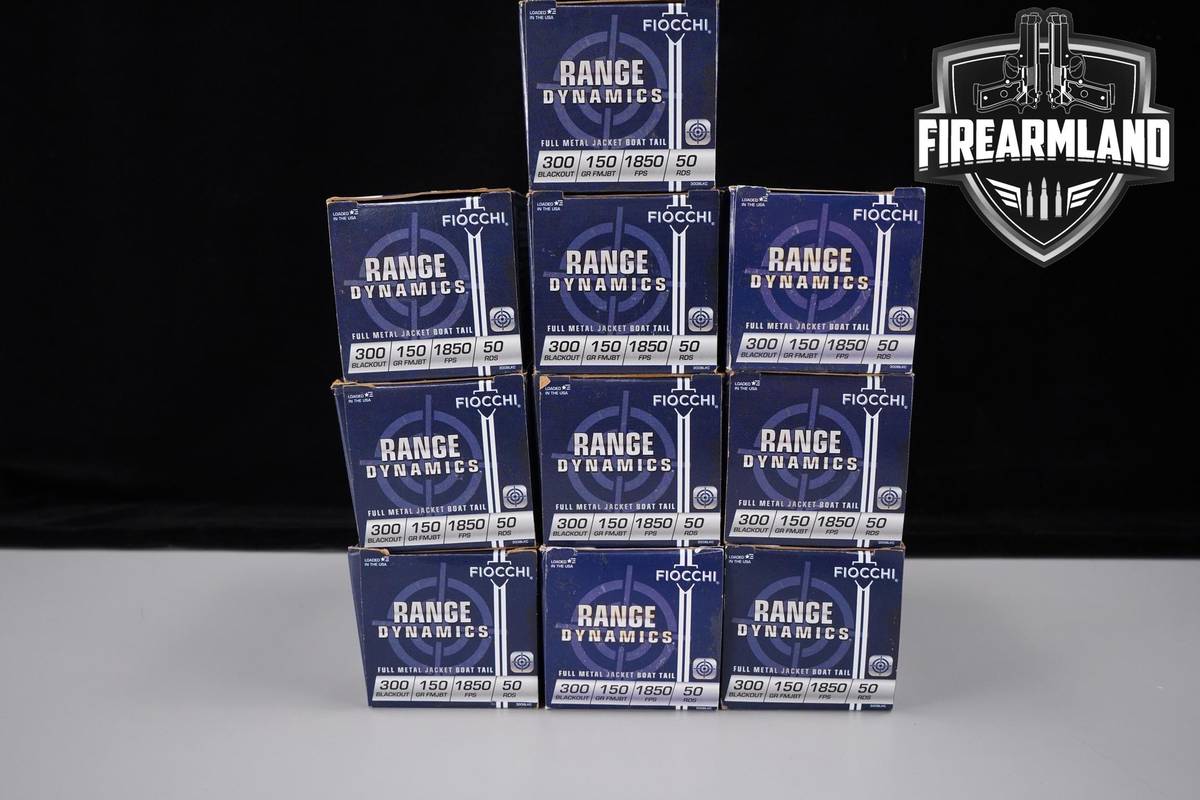 500 RDS! 300 Blackout Ammo 300 BLK AAC