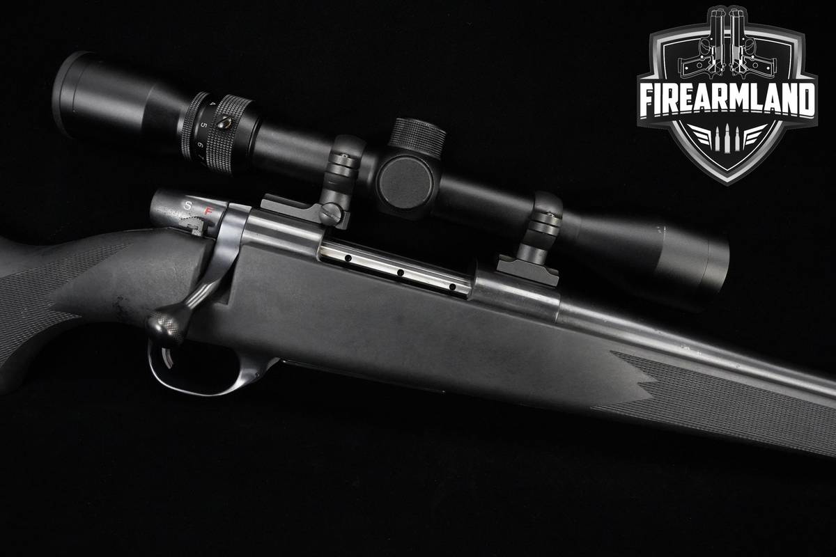 Weatherby Vanguard 243 Win 24" Blued Weatherby-Vanguard +OPTIC