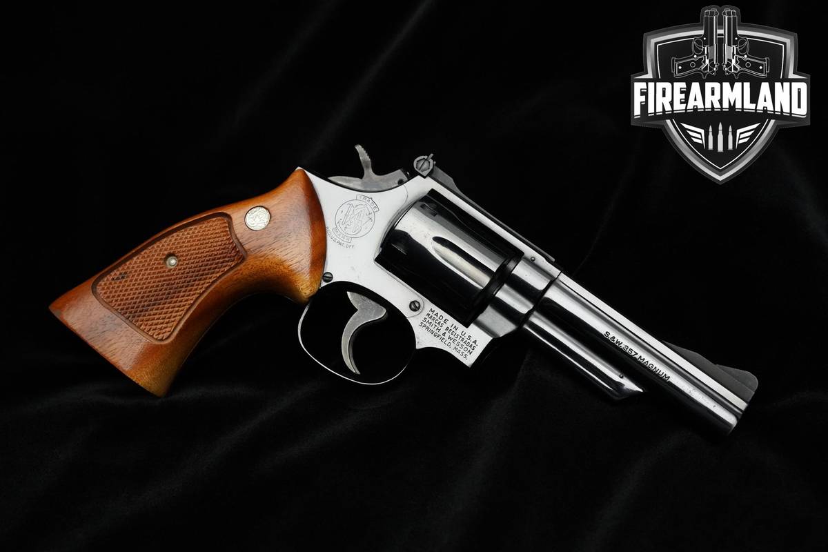 1979 Smith & Wesson S&W Model 19-4 Combat Magnum PINNED & RECESSED 357-Mag