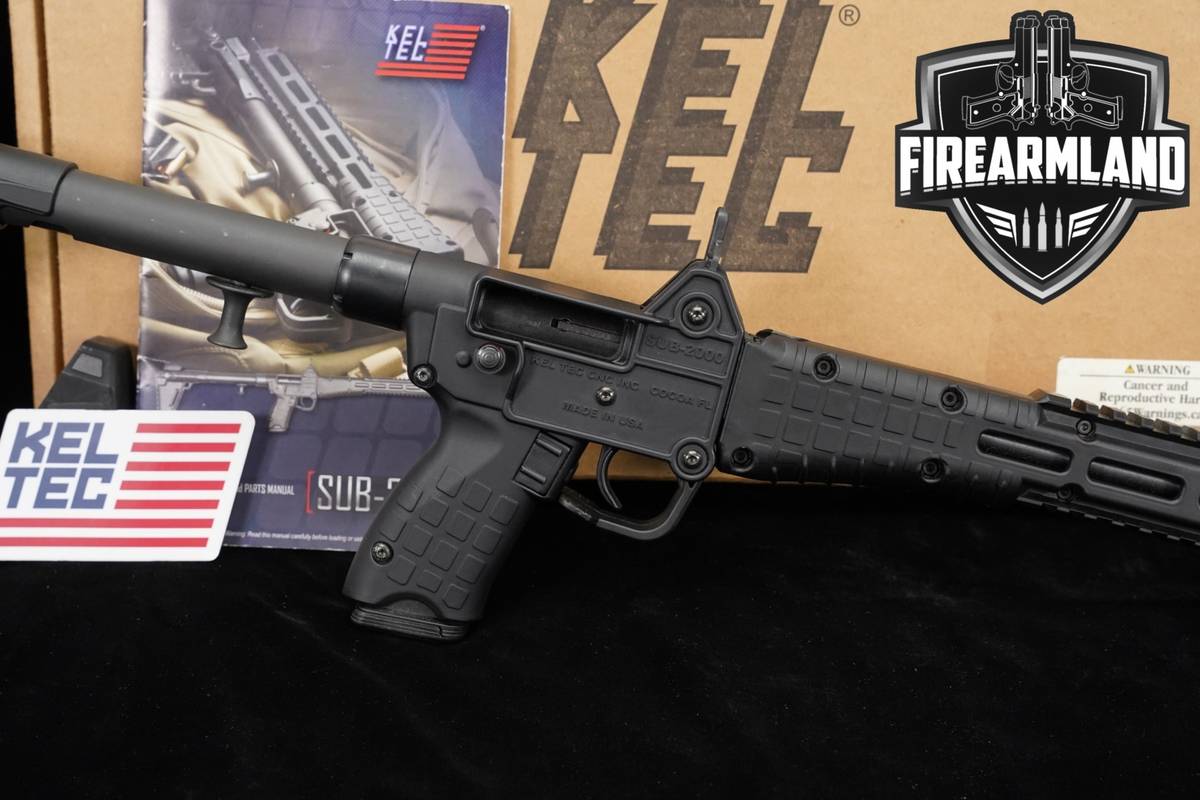 EXCELLENT Kel-Tec SUB-2000 9mm FOLDING 16.25" Threaded Keltec ORIG BOX