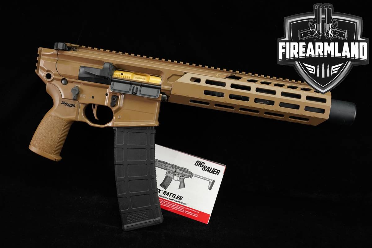 Sig Sauer MCX Rattler Canebrake 300 Blackout 5.5" FDE PDW+2 MAGS