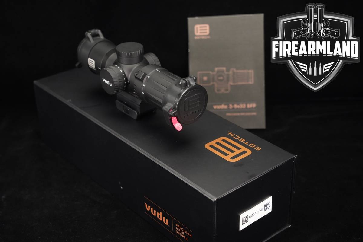 EOTECH Vudu 3-9x32 HC1 Reticle MOA SFP Illuminated Scope +ORIG BOX