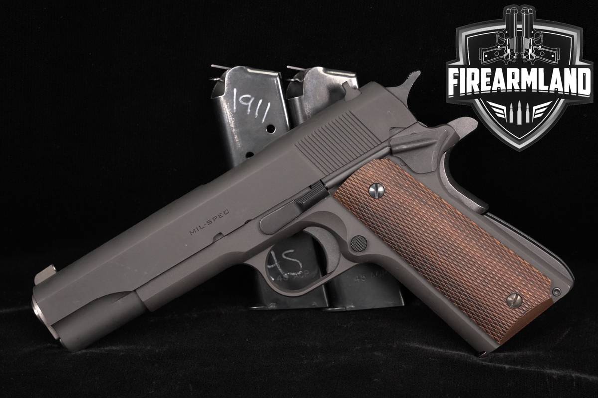 Springfield Armory 1911 Mil-Spec 45 ACP 5" Parkerized +3 MAGS