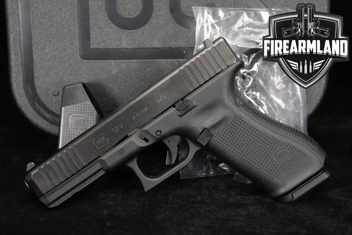 LIKE-NEW Glock 17 G17 V-Series 9mm 4.49" +ORIG CASE